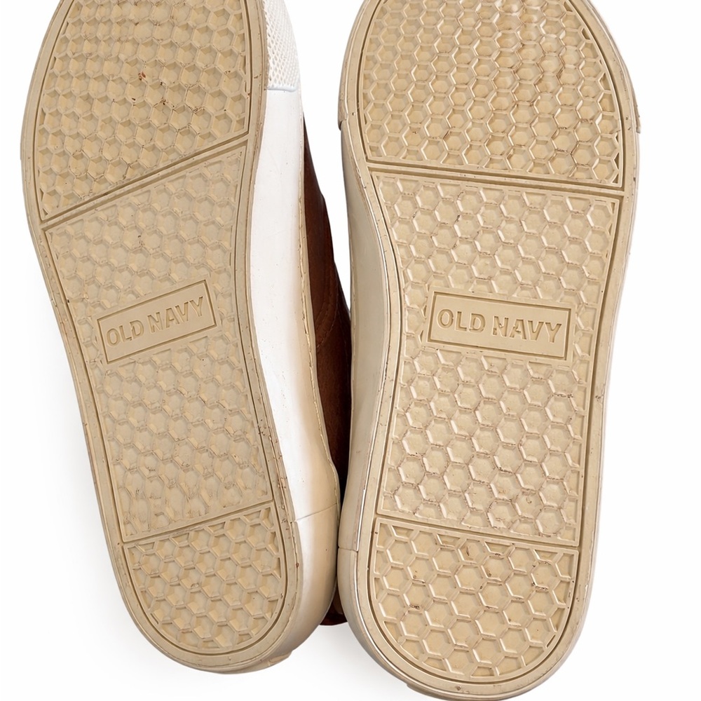 Old Navy Brown Slip-On Boys Casual Loafers - Picture 2 of 3